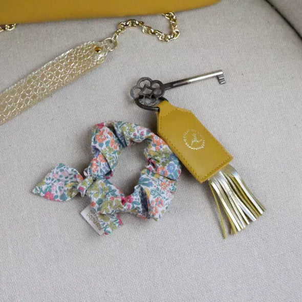 Porte-clés Pompon Safran