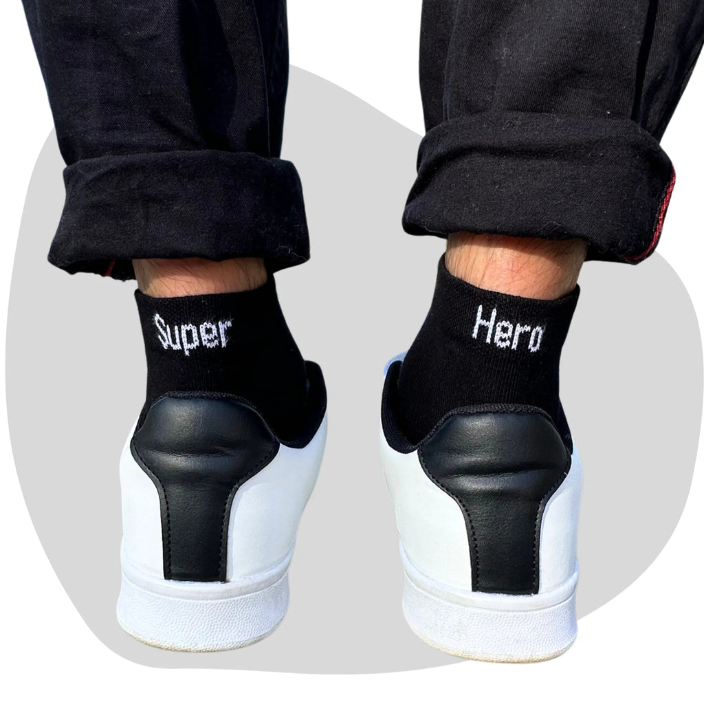 Chaussettes dépareillées Super Hero