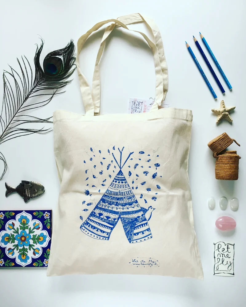 Tote bag "Tipi"
