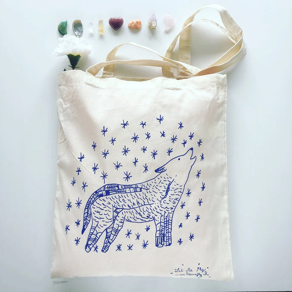 Tote bag "Wolf Stars"