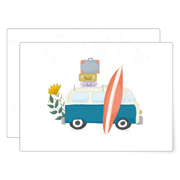 Carte postale "Van & Surf"
