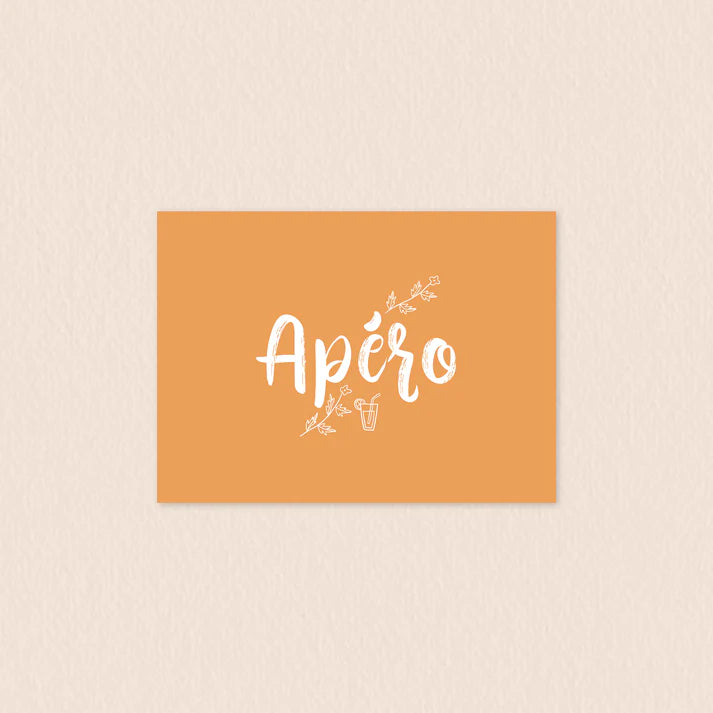 Carte postale Apéro