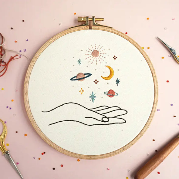 Kit de broderie DIY - Poignée d'étoiles