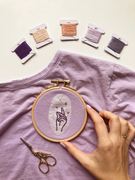 Pack de transfert céleste pour broderie