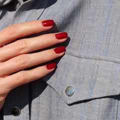 Vernis à ongles semi permanent LED - Dark Pansy