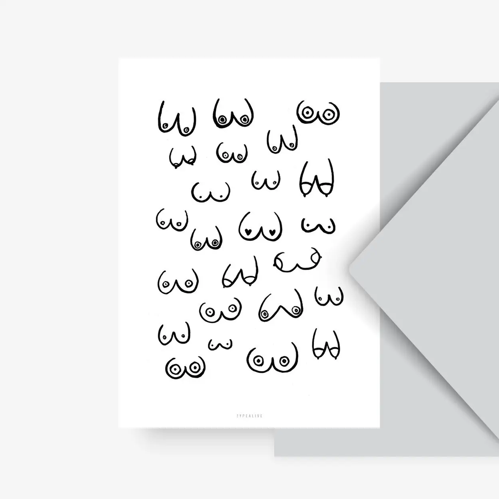 Carte postale - Bosom friends