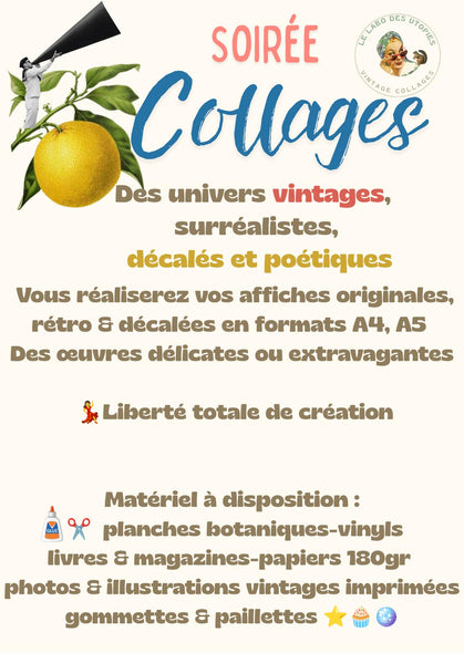 Atelier "Collages Vintage"