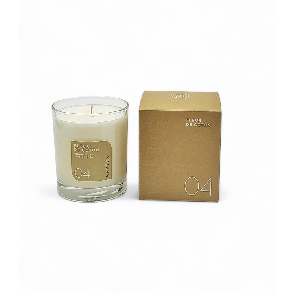Bougie Contemporaine - Fleur de coton