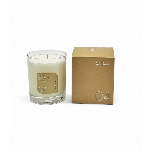 Bougie Contemporaine - Fleur de coton