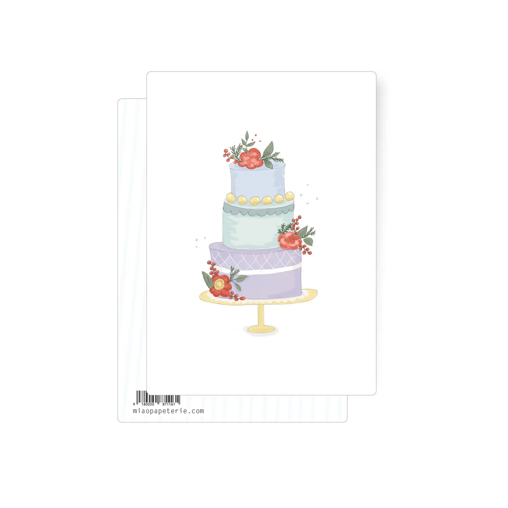 Carte postale Gateau géant
