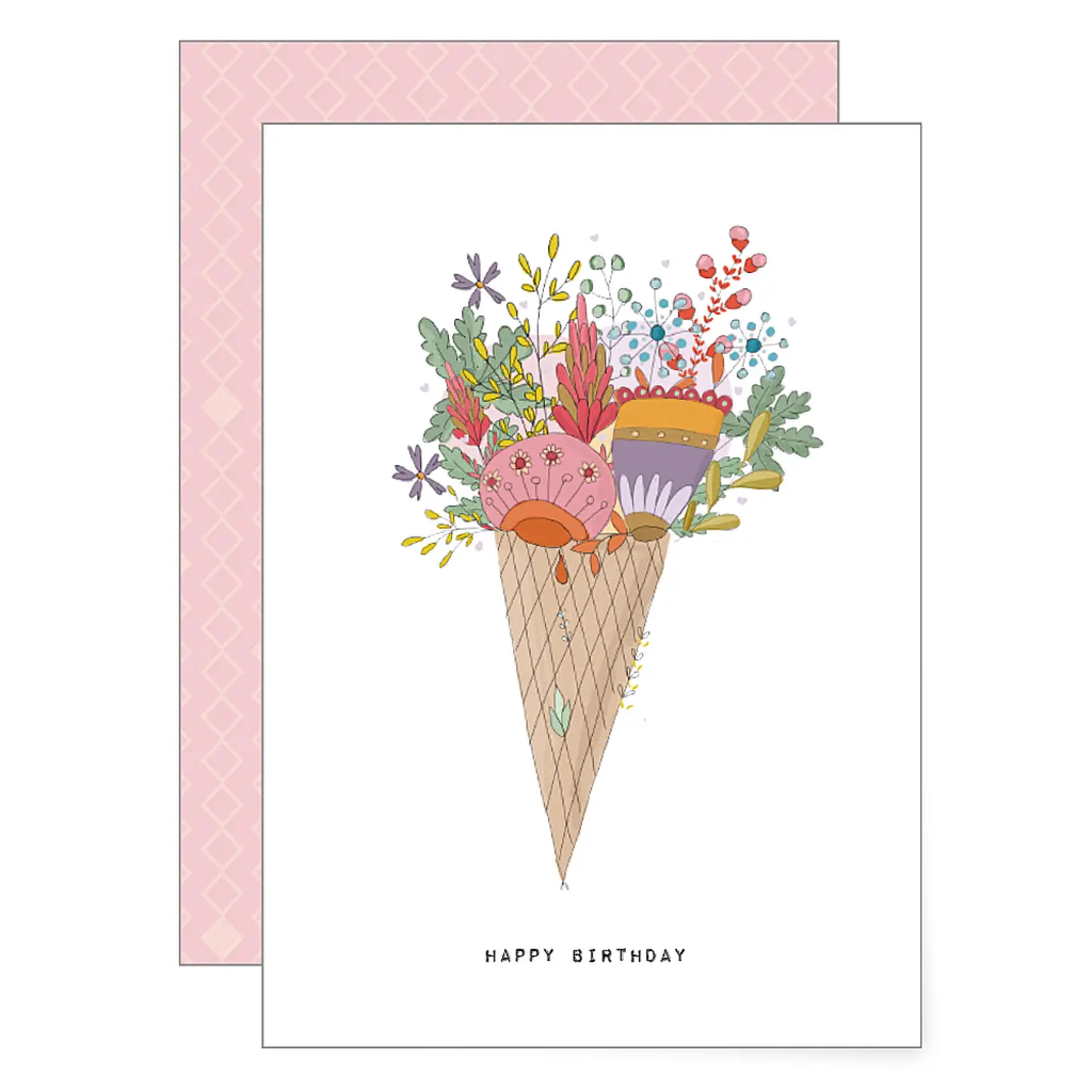 Carte de voeux Joyeux anniversaire