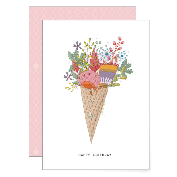 Carte de voeux Joyeux anniversaire