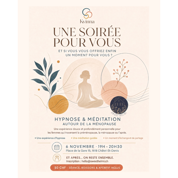 Atelier "Hypnose & Méditation autour de la Ménopause"