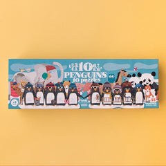 Puzzle - 10 Penguins