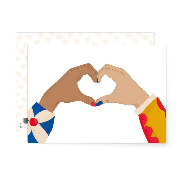 Carte postale Lovehands