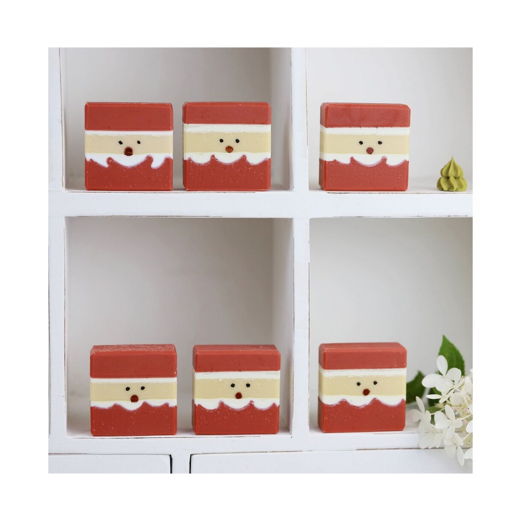 Mini savon mains & douche - Père Noël