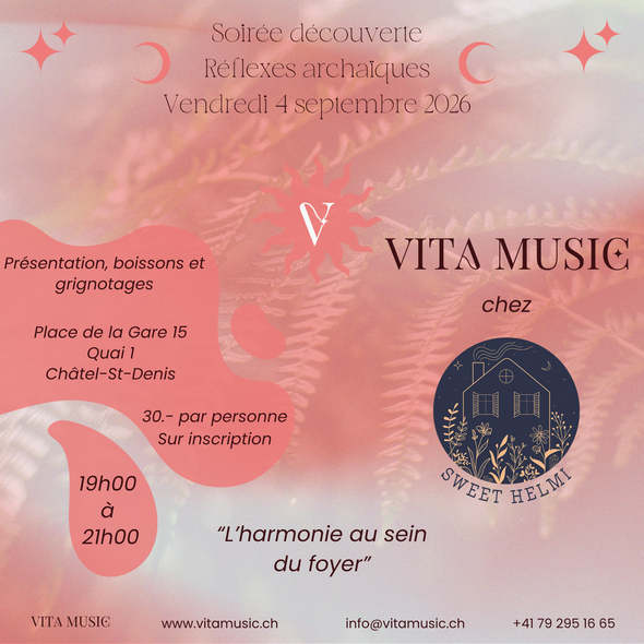Soirée découverte "Réflexes archaïques"