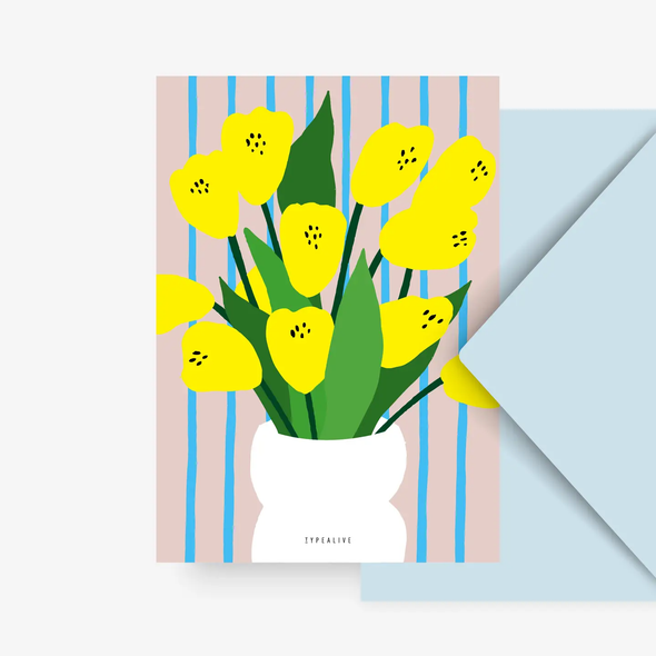 Carte postale - Tulipes