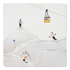 Carreau de céramique - Winter sports