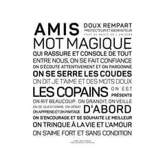 Bracelet codé en morse - Amis