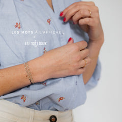 Bracelet codé en morse - Amis