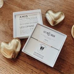 Bracelet codé en morse - Amis