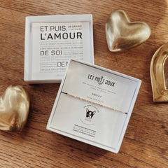 Bracelet codé en morse - Amour