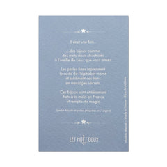 Bracelet enfant code morse "Bisous"