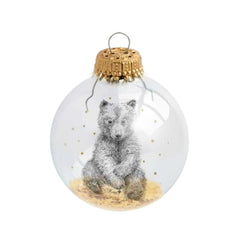 Boule de Noël Ourson