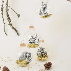 Boule de Noël Ourson