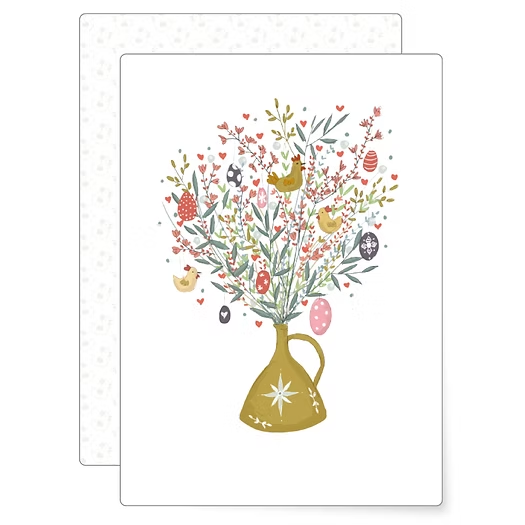 Carte postale "Bouquet de Pâques"
