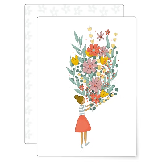 Carte postale "Fleurs"