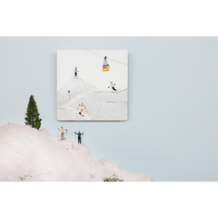 Carreau de céramique - Winter sports
