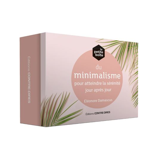 Petite boîte du minimalisme pour atteindre la sérénité jour après jour