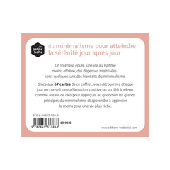 Petite boîte du minimalisme pour atteindre la sérénité jour après jour