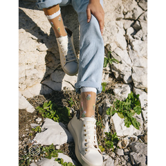 Chaussettes transparentes Fleurs de champs