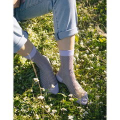 Chaussettes transparentes Sapin Lilas