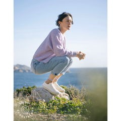 Chaussettes transparentes Nakameguro Lilas