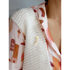 Broche étoile filante