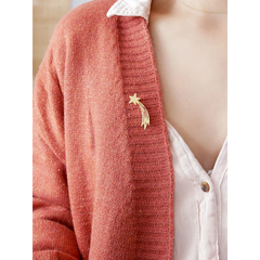 Broche étoile filante