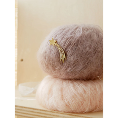 Broche étoile filante