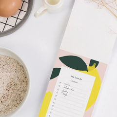 Bloc-notes Zeste de citron