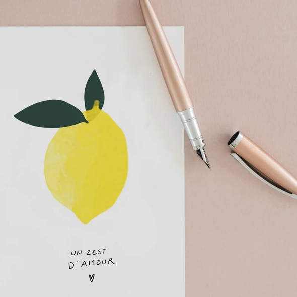 Carte un Zest d'amour