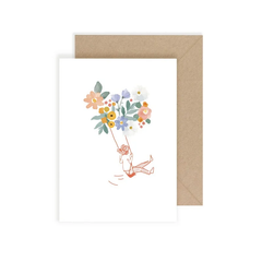 Carte Fleurs Bonheur