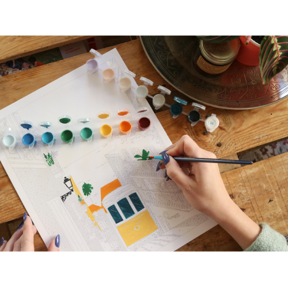 Petit pinceau Lisbon