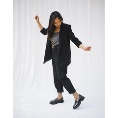 Chaussettes transparentes Nakameguro Silver