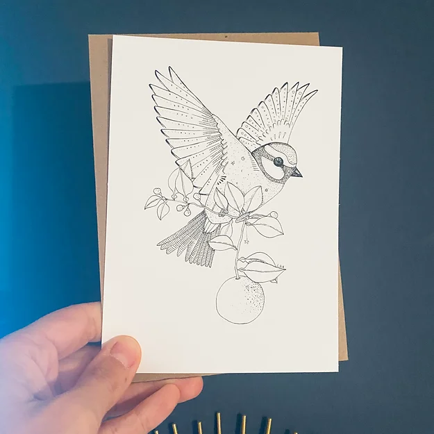 Carte de voeux - Mes-anges