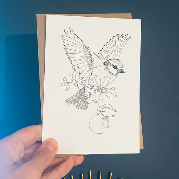 Carte de voeux - Mes-anges