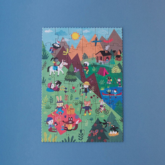 Puzzle - Let's go to the mountain !