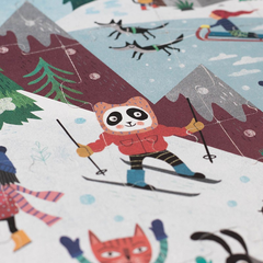 Puzzle - Let's go to the mountain !